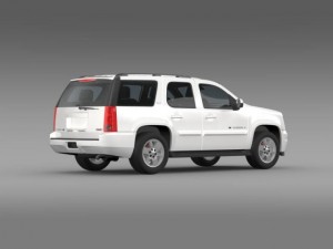 gmc yukon xfe 2009 3D Model