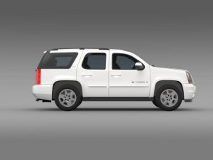gmc yukon xfe 2009 3D Model