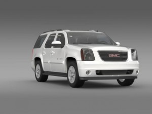 gmc yukon xfe 2009 3D Model