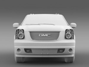 gmc yukon xfe 2009 3D Model