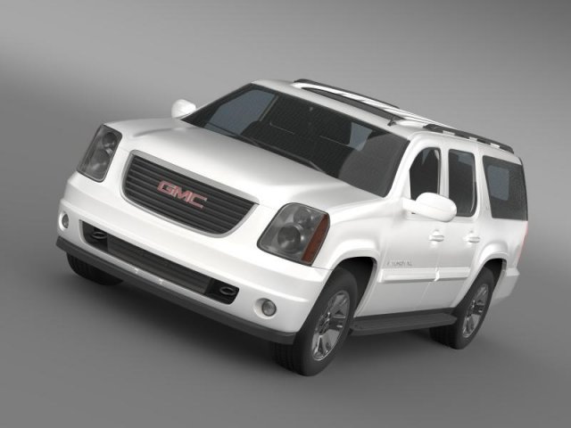 gmc yukon xl Modelo 3D .c4d .max .obj .3ds .fbx .stl .blend 