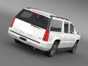 gmc yukon xl Modelo 3D