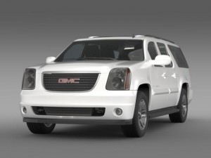 gmc yukon xl Modelo 3D