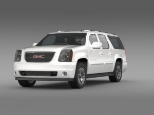 gmc yukon xl Modelo 3D