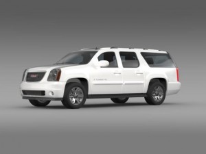 gmc yukon xl Modelo 3D