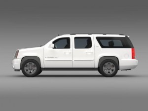 gmc yukon xl Modelo 3D