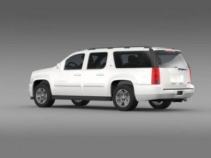 gmc yukon xl Modelo 3D