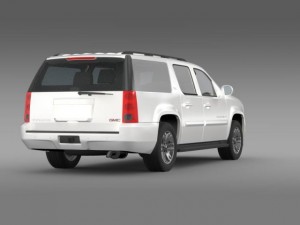 gmc yukon xl Modelo 3D