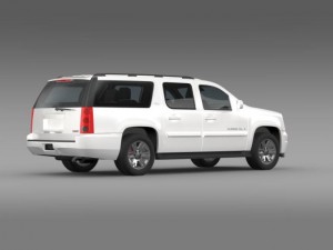 gmc yukon xl Modelo 3D