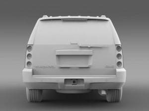 gmc yukon xl Modelo 3D