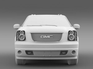 gmc yukon xl Modelo 3D