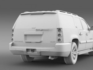 gmc yukon xl Modelo 3D