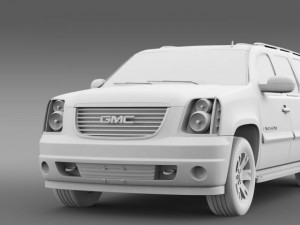gmc yukon xl Modelo 3D