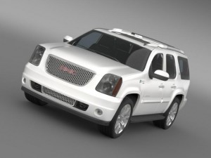gmc denali hybrid 2013 3Dモデル