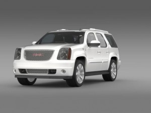gmc denali hybrid 2013 3D 模型
