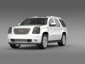 gmc denali hybrid 2013 3D Model