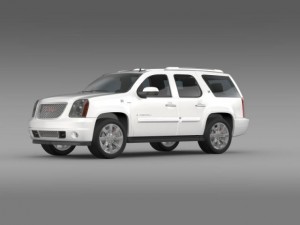 gmc denali hybrid 2013 3D 模型
