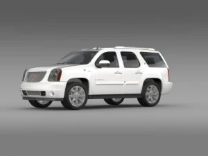 gmc denali hybrid 2013 3D Model