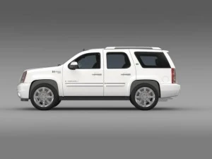 gmc denali hybrid 2013 3D Model