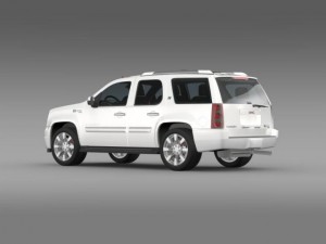 gmc denali hybrid 2013 3D 模型