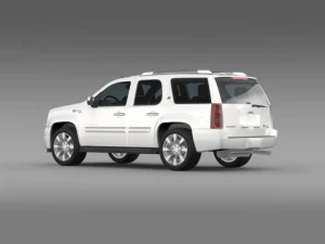 gmc denali hybrid 2013 3D Model