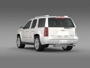 gmc denali hybrid 2013 3D 模型