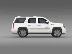 gmc denali hybrid 2013 3D 模型