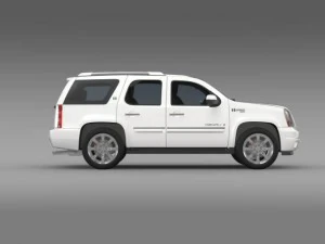 gmc denali hybrid 2013 3D Model