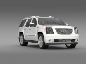 gmc denali hybrid 2013 3D 模型
