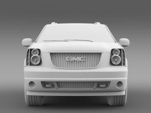 gmc denali hybrid 2013 3D 模型