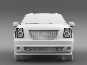 gmc denali hybrid 2013 3D Model