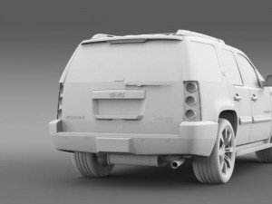 gmc denali hybrid 2013 3D 模型