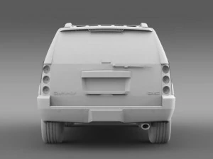 gmc denali slt 3D Model
