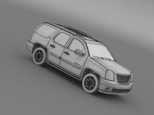 gmc denali slt 3D Model
