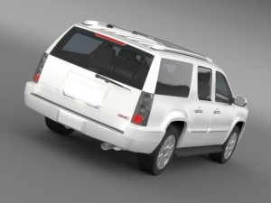 gmc denali xl 3D 모델
