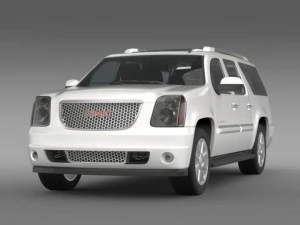 gmc denali xl 3D Model