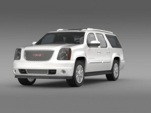gmc denali xl 3D 모델