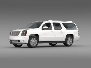 gmc denali xl 3D 모델