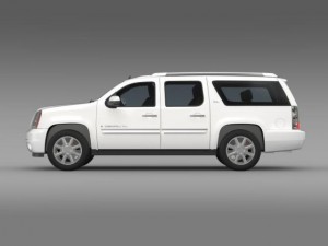 gmc denali xl 3D 모델