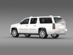 gmc denali xl 3D 모델
