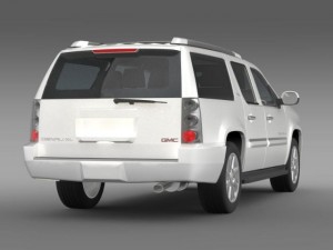 gmc denali xl 3D 모델