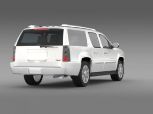 gmc denali xl 3D 모델