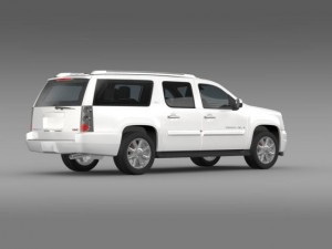 gmc denali xl 3D 모델