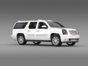 gmc denali xl 3D 모델