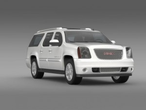 gmc denali xl 3D 모델