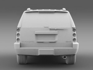 gmc denali xl 3D 모델