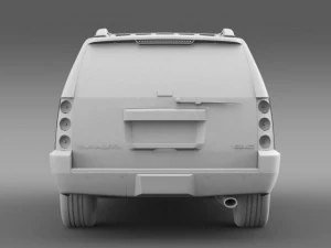 gmc denali xl 3D Model
