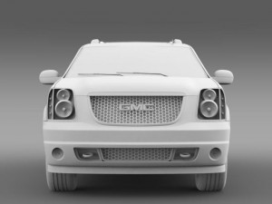 gmc denali xl 3D 모델