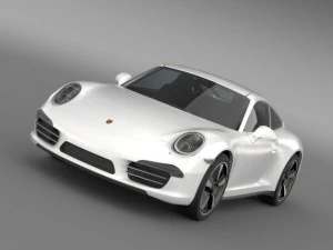 porsche 911 50 year edition 2013 3D Model