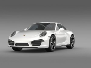 porsche 911 50 year edition 2013 3D Модель